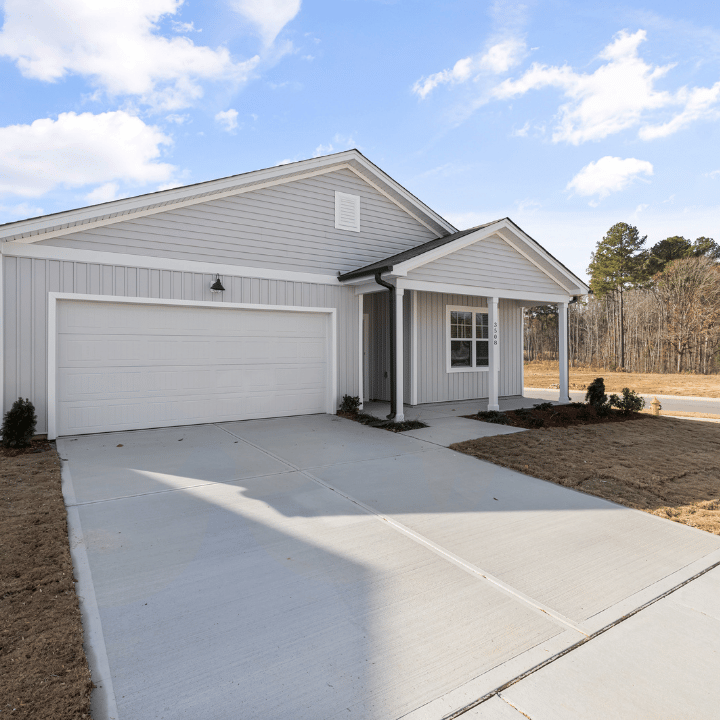 concrete driveway