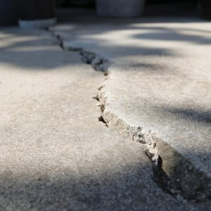 concrete cracks