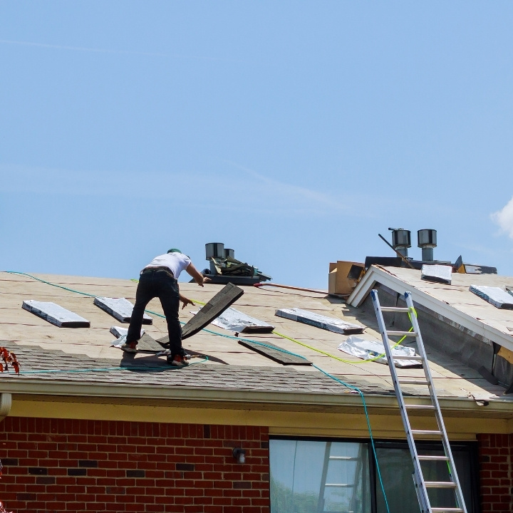 storm damage roof repairs