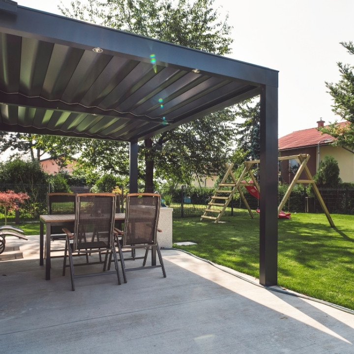 residential concrete patio